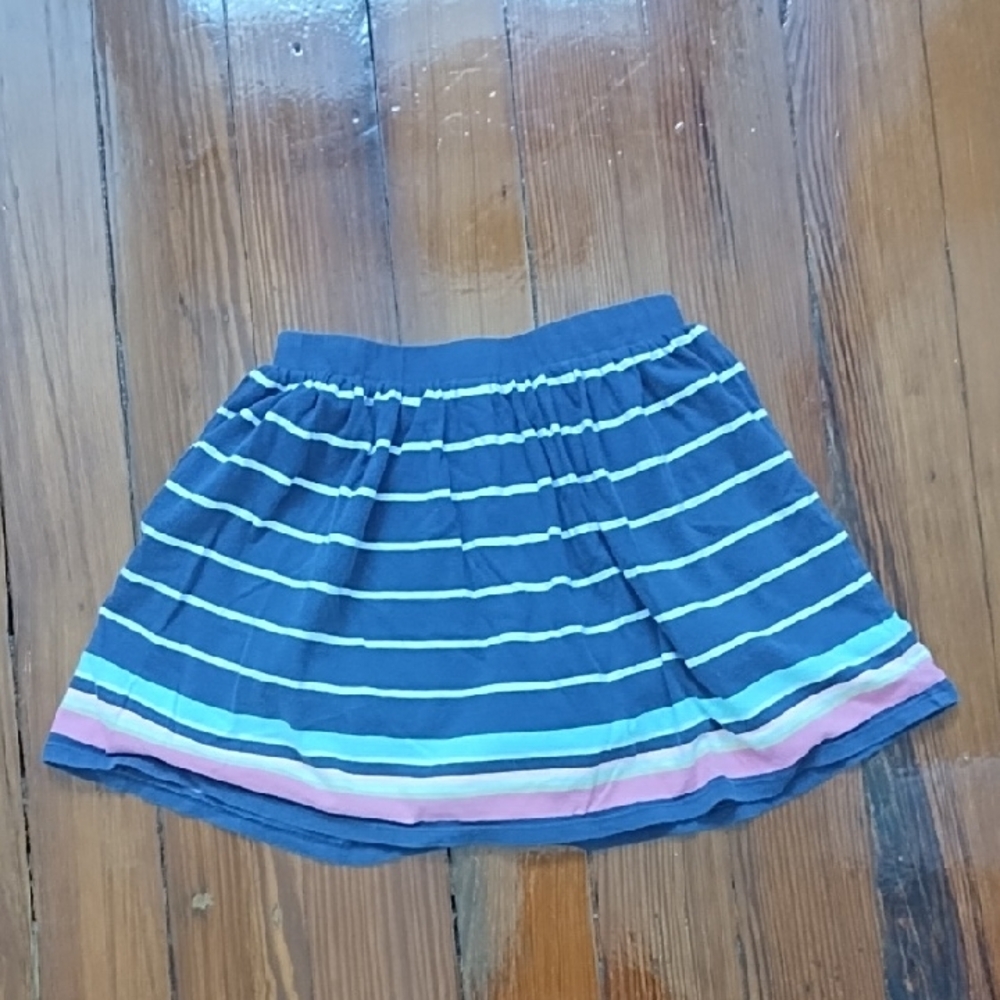 Carter's Blue Smocked Skater Mini Skirt
